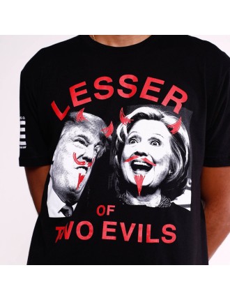 2024 New 2016 Election T Shirt Lesser Of Two Evils New Release