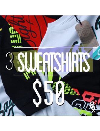 2024 New 3 Sweatshirts $50 - Assorted New Collection