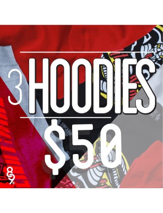 2024 New 3 Hoodies $50 - Assorted