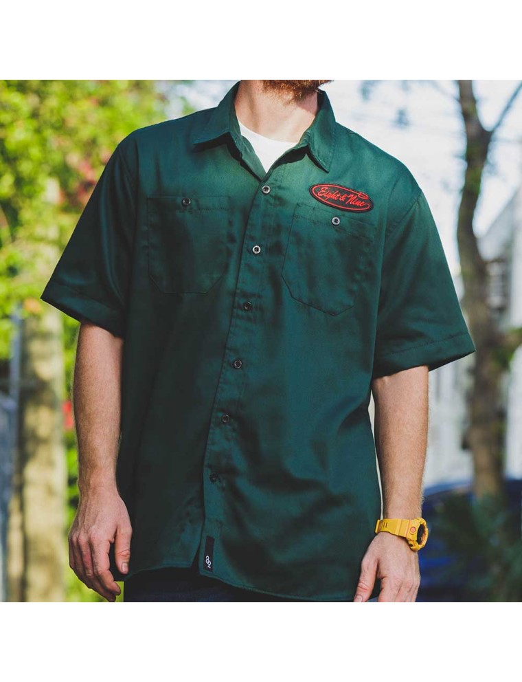 2024 New Eat What You Kill Button Up Shirt Green Fresh Release