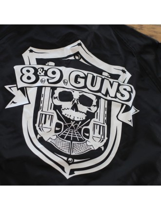 2024 New 89 Guns Coaches Jacket Black In Stock