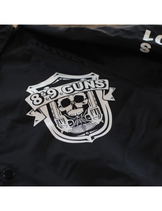 2024 New 89 Guns Coaches Jacket Black In Stock