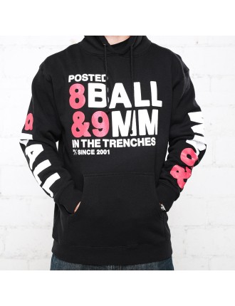 2024 New 8 Ball Hooded Sweatshirt Bred Latest Edition