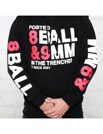 2024 New 8 Ball Hooded Sweatshirt Bred Latest Edition